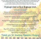 Custom Metal Last Name Monogram Sign – Personalized Wedding, Housewarming, or Outdoor Wall Decor