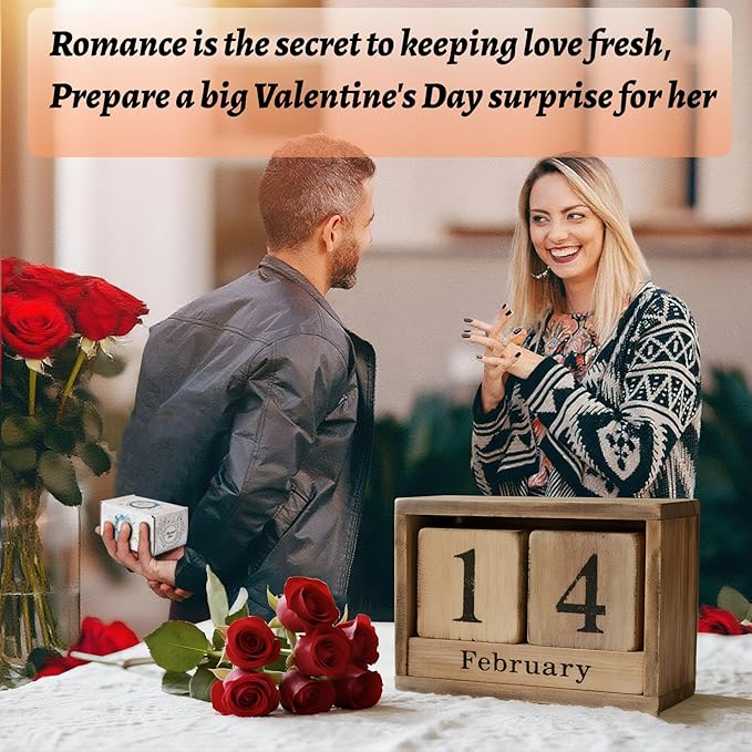 Antique Style Laser Engraved I Can't Help to Falling in Love with You Hand Cranked for Her - Musical Box, Elegant Romantic Gift for Wedding, Anniversary, Birthday (Women, Her)