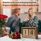 Antique Style Laser Engraved I Can't Help to Falling in Love with You Hand Cranked for Her - Musical Box, Elegant Romantic Gift for Wedding, Anniversary, Birthday (Women, Her)