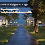 VCUTEKA Solar Lights Outdoor Metal Garden Stake Waterproof Crackle Glass Globe Garden Decor Butterfly for Pathway, Lawn, Patio, Yard