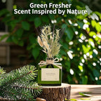 Reed Diffuser, 6.09 oz Ebony Rose Scent Diffuser with Sticks & Dried Flowers, 120 Days Long Lasting Reed diffusers for Home, Elegant Fragrance for Bathroom Bedroom Office Decor, Air Fresh