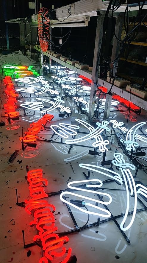 Handmade Real Glass Neon Light Compatible For Ohio State Neon Tube Beer 24 X 20 Inches Neon Signs Bar Man Cave Pub Store Restaurant Wall Decor Birthday Party Gifts