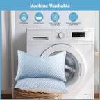 Bafode Memory Foam Pillows King Size Set of 2 Cooling Bed Pillow 2 Pack Shredded Memory Foam Pillow for Sleeping 20x36