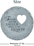 Let's Make Memories Personalized Always in Our Hearts Memorial Garden Stone - Sympathy Marker