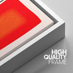 SIGNWIN Framed Canvas Print Wall Art Set Mid-Century Color Blocks & Spirals Abstract Shapes Illustrations Modern Art Contemporary Minimal Ultra for Living Room, Bedroom, Office - 16"x24"x3 White