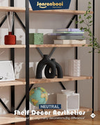 Matte Black Vase Set - Hug Hollow Donut Aesthetic Ceramic Vases Home Decor, Modern Nordic Minimalist Decorative Vase for Table Centerpiece Bookshelf Office Entryway Console Fireplace (Black)