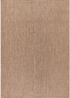 Washable Indoor Outdoor Rug 6x9 Weather Resistant Area Rugs Modern Solid Jute Rug for Porch Deck Balcony Backyard Patio Outside Carpet (6 X 9 Jute Beige)