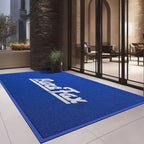 Custom Floor Mat Doormat Entryway Area Rug Welcome Carpet for Business Home Indoor/Outdoor Non Slip Washable Durable