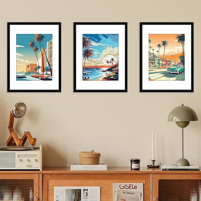 FIXSMITH 12x16 Picture Frame Set of 1, Photo Frame with HD Plexiglass, Display Pictures 8.5x11 with Mat or 12x16 Without Mat, Black Picture Frames Collage Wall Decor, Gallary Wall Frame