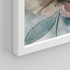 SIGNWIN Framed Poster Botanical Floral Nature Wilderness Photography Realism Decorative Rustic Cozy Zen for Living Room, Bedroom, Office - 8"x10"x 4 White