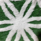 UKELER Green Flannel Sherpa Throws 60'' x 50'' New Blanket Ultra Plush Lightweight Throw Blanket Luxury Soft Warm Fuzzy Blanket Throws for Bed/Couch/Sofa/Office/Camping