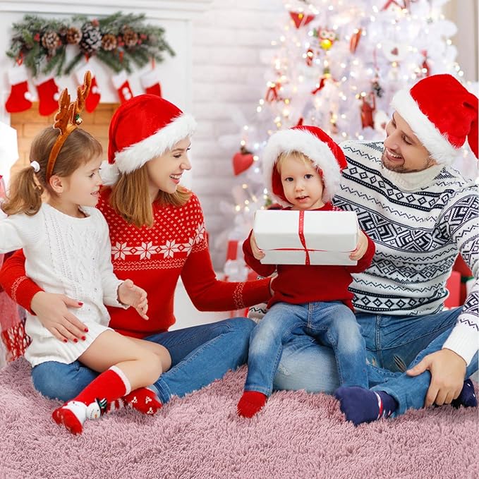 Fluffy Round Area Rugs for Bedroom,Blush 5'X5'Shag Circle Area Rugs for Living Room,Non Slip Fuzzy Plush Rug for Kids Room Boys Girls Room and Dorm