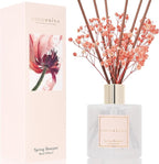 Cocorrína Reed Diffuser Sets- Spring Bouquet Scented Diffuser with Sticks Home Fragrance Reed Diffuser for Bathroom Shelf Decor