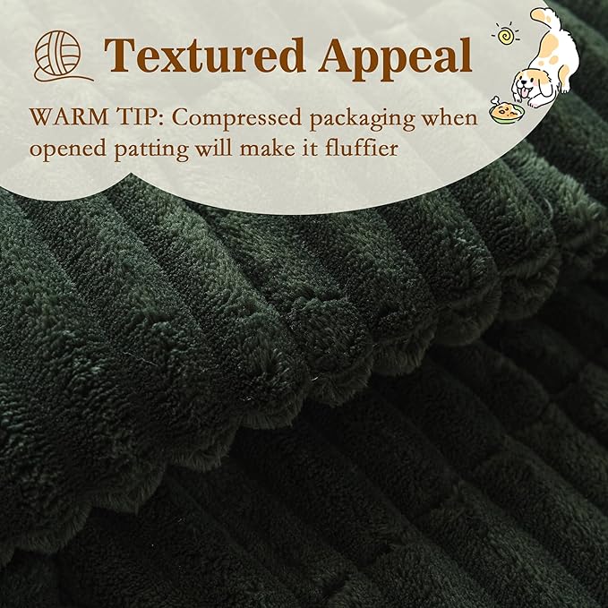 MYSKY HOME Couch Covers for 2 Cushion Sofa, Couch Cover for Dogs, Sofa Covers for Pets Washable, Soft Non-Slip Sofa Slipcovers, Loveseat Couch Covers, Furniture Protector, Moss Green, 27.6" x 59"