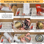 Modern Brass Pendant Lights Kitchen Island Glass Pendant Light Fixtures, 9.5'' Farmhouse Clear Glass Cylinder Pendant Light, Gold Kitchen Pendant Lighting over Island Sink, E26 Bulb Included