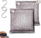 Activated Charcoal Odor Absorber, Odor Eliminator for Strong Odor,Coconut Shell Charcoal Air Purifying Bags for Home Car Closet Pet, Smoke Room Deodorizer