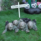 AW Halloween Animated Decoration Crawling Baby Zombie Scary Sound Sensor Activated Ghost Baby Doll Haunted House Flashing Eyes Party Outdoor Decor 2025