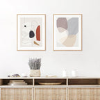 22x28 Poster Frame Set of 2 Natural Solid Oak Photo Frames with 18x24 Removable Mat Wall Hanging Large Handcrafted Frame with HD Plexiglass Wall and Tabletop Display Large Picture Frame