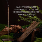 Agarwood Incense Sticks – Handmade Natural Incense Sticks for Sleep Aid, Meditation, Relaxation and Stress Relief Gifts