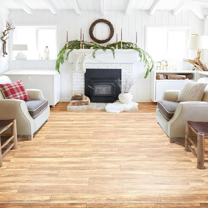 Plastic Floor Mat for Home, 8' x 12' Waterproof Area Rug for Living Room, Non-Slip Area Rug for Dining Room, Office Laundry, Non-Slip Vinyl Floor Protector Play Mat for Kids Pet (Clear)