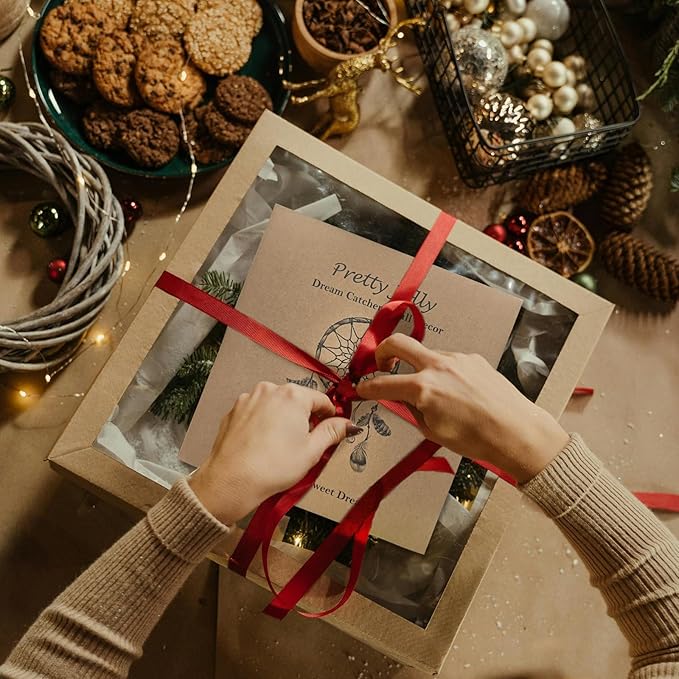 7 Chakras Dream Catchers Tree of Life Dream Catcher White Feather Dreamcatcher Wall Decor with Healing Crystal Stone & Fluorite Wall Art Hanging for Bedroom Home Decor Bless Gift Wedding Garden