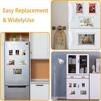 5 Pack-Polaroid Magnets for Refrigerator Acrylic Fridge Magnetic Frame 2.36 x 3.54 Inch Clear Picture Frames for-Polaroids-Fujifilm-instax Mini Film(5pcs Clear, 2.36x3.54 inch)