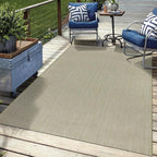 Keen Home Design Terrace Outdoor Throw Rug - 3x5 Washable Indoor/Outdoor Rug for Patio, Kitchen, Balcony, Beach, Garden, Deck and Porch, Size: 3'x5'