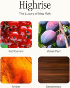 Preston Lane Complete Candle Set, 4 Double-Wick Scented Candles with Vegan, Soy Wax Blend, 7.5 Oz Each