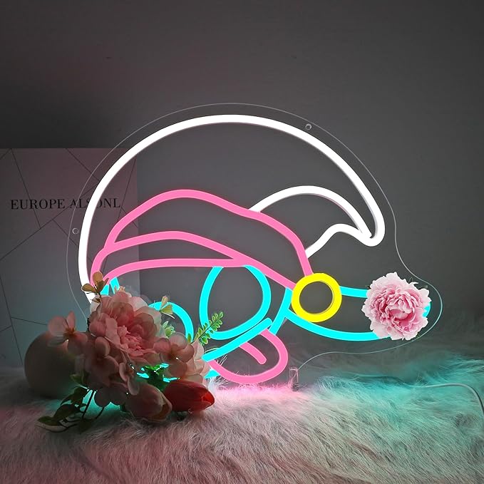 Neon Sign, Neon Signs for Wall Decor Cute LED Signs for Man Cave Game Room Kids Home Decor Bar Beer Sign - USB Powered