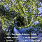 AMM Nature Forest Tree Celling Tapestry Lush Green Treetops Sunlit Tapestry for Bedroom Aesthetic Sky Sunlight Canopy Leaves Landscape Tapestries Wall Hanging for Living Room Dorm Office 48 x 36 Inch