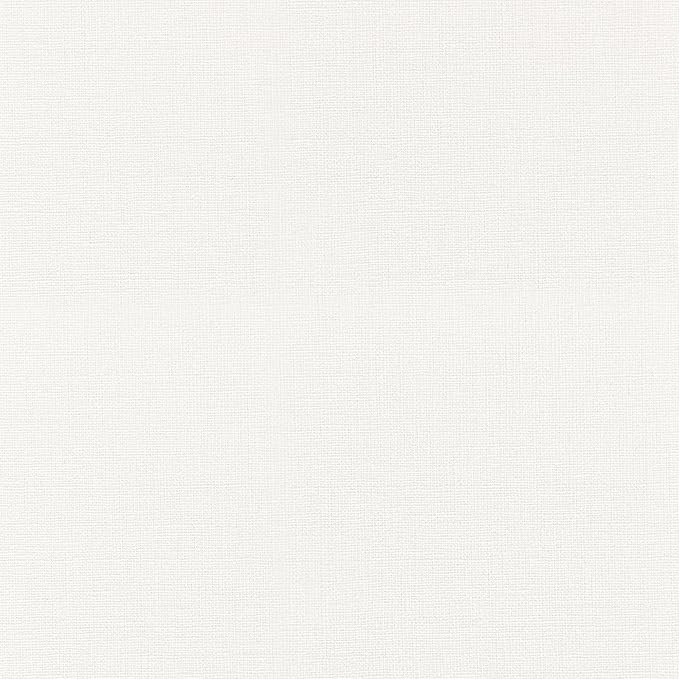 Henn&Hart 2-Light Floor Lamp with Fabric Shade in Matte Black/Brass/White, Floor Lamp for Home Office, Bedroom, Living Room, 61" Tall