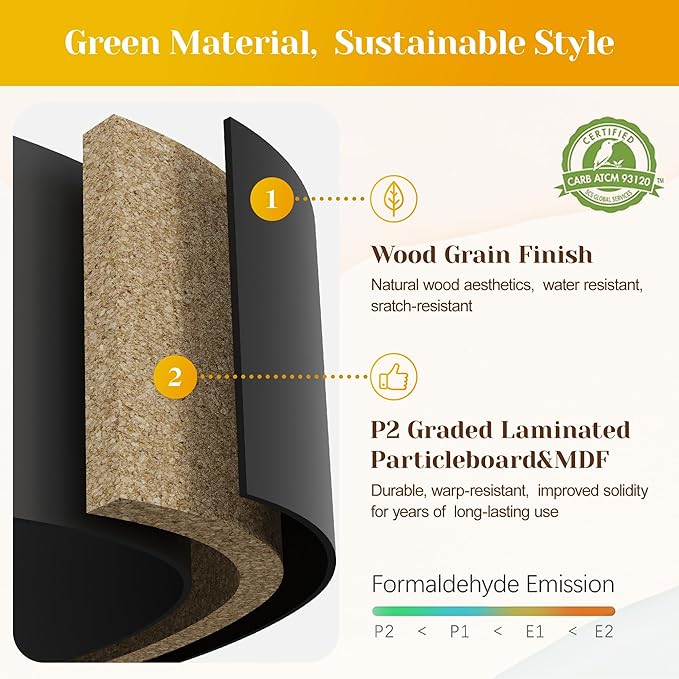 Large Black Fluted 3 Drawer Dresser Set of 2, Chest of Drawers with Ball Bearing Slide Modern 30 inch Tall Wood Nightstand with Spacious Storage for Bedroom Hallway Living Room Entryway