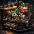 Ultrathin Its 5 00 O'clock Some Where Neon Sign Art Wall Lights for Bedroom Windows Glass Hotel Pub Cafe Wedding Birthday Party Gifts