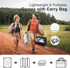 OLANLY Reversible Outdoor Rug 8x10 ft Clearance, Waterproof Outdoor Plastic Straw Rug with Interlacing Pattern, RV Mat for Patio, Camping, Balcony, Deck, Backyard, Black & White