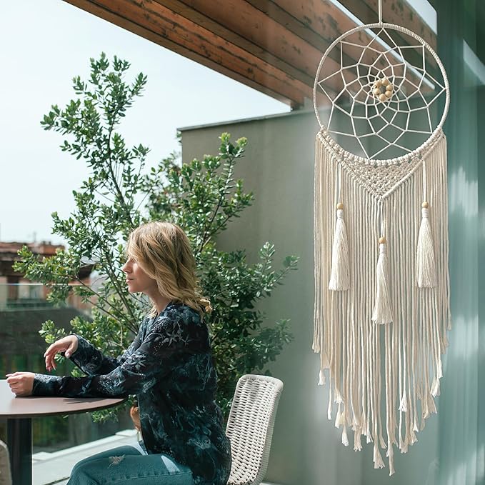 Dream Catchers, Teen Girl, Home Decor, Bohemian Dream Catcher, Handmade Dream Catcher, Gifts for mom, Friends, Women, Teen Girl Room, Girls, Wall Decor, Bedroom Decoration, Wedding Par