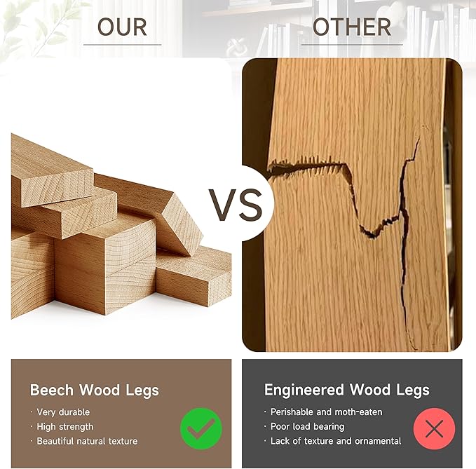 Art Leon Mid Century Modern Swivel Accent Chair with Solid Wood Legs, Desk Chair No Wheels, Armchair for Desk, Medium Yellow