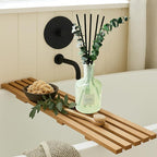 COCORRÍNA Eucalyptus & Wild Mint Reed Diffuser – 6.76 oz Essential Oil with Sticks & Dried Eucalyptus, Home Fragrance for Bedroom or Bathroom Décor