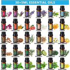 SACATR Aroma Diffiser with Essential Oils Set, 550 ML Essential Oil Diffuser with Remote, Ultrasonic Technology Aromatherapy Diffusers Auto Shut-Off for Office, Home