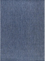 CAMILSON Outdoor Rug 9x12 Modern Area Rugs for Large Indoor and Outdoor Patios and Porches - Waterproof, Washable, Non-Shedding, Easy-to-Clean Outside Carpet (9 x 12, Solid - Navy Blue)