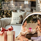 Trendy Lucky Girl 8 Ball Leopard Throw Pillow Covers 18x18, Cheetah Print Room Decor, Funky Y2K Leopard Print Motivational Decorative Pillow Covers for Girls Room Dorm Apartment Home, Set of 2