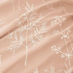 Love's cabin Dusty Rose Pink Full Size Comforter Set - Full Comforter Set, 3 Pieces Cute Floral Bedding Sets for All Seasons,1 Soft Reversible Botanical Flowers Comforter and 2 Pillow Shams