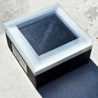 LUMENGY Solar Paver Light 4×4 inch (3.93 X 3.93), Up To 12 Hours Continues Lighting, Stainless Steel, Glare-Free Lighting For Driveways & Garden, 2700K Warm White, Waterproof & Drive-Over Rated. Ver 2