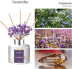 3.38 oz (100ml) 2pcs,Eucalyptus/Lemon Verbena Scented Reed Diffuser Set,Reed Diffuser & 12pcs Reed Diffuser Sticks,Home & Kitchen| Home & Bathroom Decor，Fragrance and Gifts