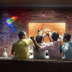 Tennis Neon Sign for Wall Decor,Usb Powered Led Ball Sign Sports Neon Light for Tennis Lovers Gift Sports Club Gym(16.54 * 12.6In)