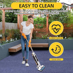 Marine Carpet,5 FT x 20 FT Deep Blue Indoor Outdoor Rug 0.2" Thick Boat Carpeting with Water-Proof TPE Backing, Non-Slip Outdoor Marine Carpet Roll for Home, Patio, Porch, Deck