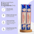 Satya Nag Champa Incense Sticks, Satya sai Baba Insenses 15gmx12 Pack with Raajsee Incense Holder Bundle, Satya Nag Champa Natural Incense 180 gm