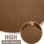 HDCAXKJ Sectional Couch Cover L Shape Stretch Sofa Covers Washable Jacquard Corner Couch Slipcover Non Slip Sectional Slip Cover U Shaped Furniture Protector for Pets Dogs (Light Brown, X-Large)