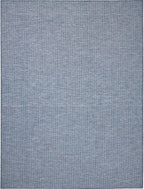 Nourison Positano Indoor-Outdoor Navy Blue 9' x 12' Area Rug, Easy Cleaning, Non Shedding, Bed Room, Living Room, Dining Room, Backyard, Deck, Patio (9x12)