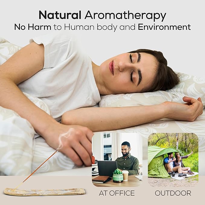 Satya Super Hit Incense Sticks, Satya sai Baba Insenses 15gmx12 Pack with Raajsee Incense Holder Bundle, Nag Champa Natural Incense 180 gm