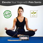 Satya Nagchampa Palo Santo Incense Sticks, Satya Bng (Bangalore) Insenses 15gmx3 Pack (45 GMS) with Raajsee Incense Holder Bundle, Satya Nagchampa Natural Incense